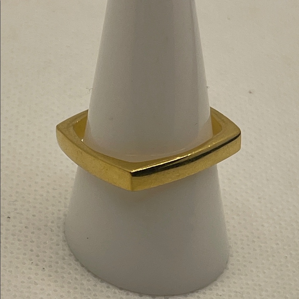 Miansai Level Ring 925 Gold Vermeil